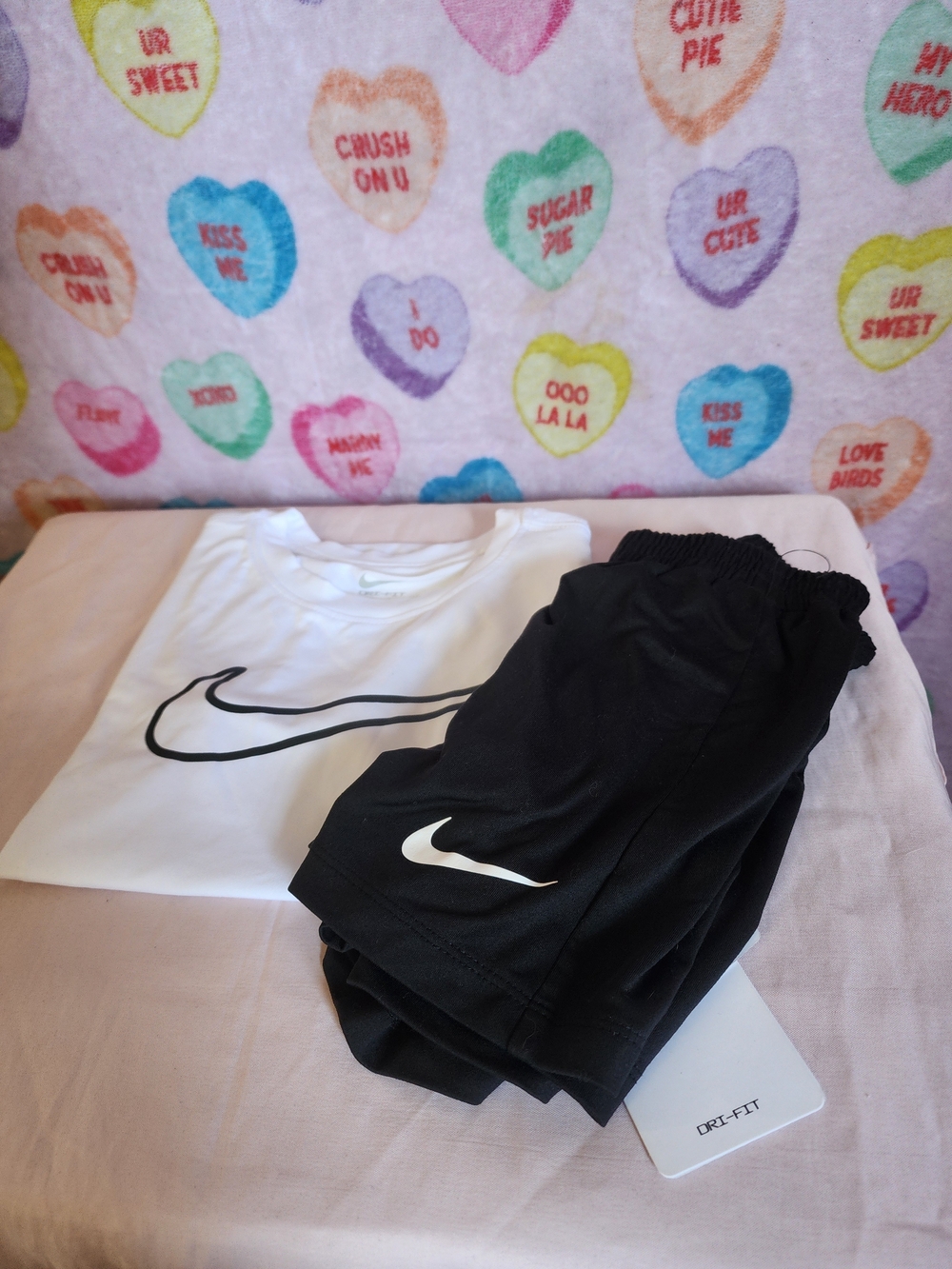 Nike Kids' Black Dri-FIT Athletic Shorts